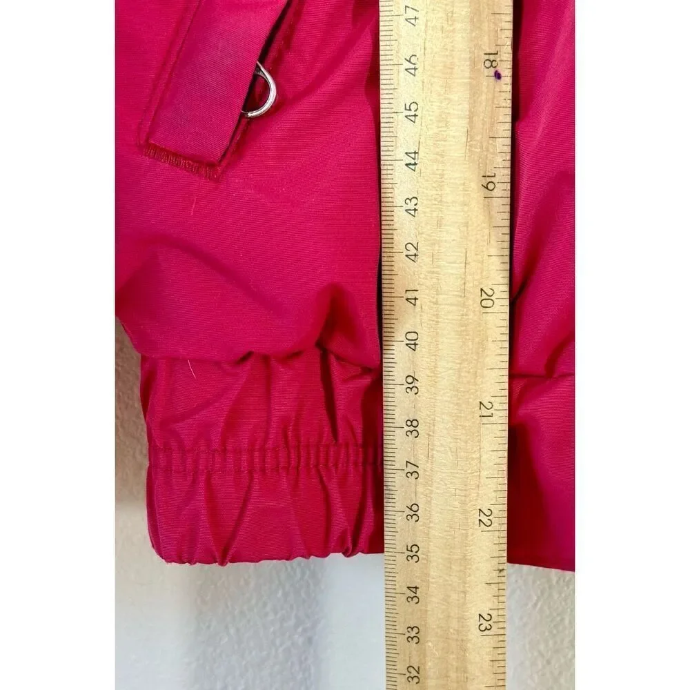Vintage Patagonia Youth Kids Fleece Lined Bomber Waterproof Jacket Size 12